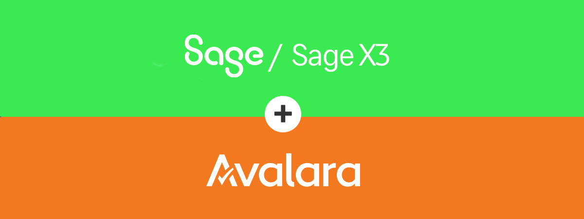 Sage X3 Avalara Generic